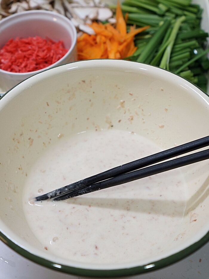 2.生地を作ります