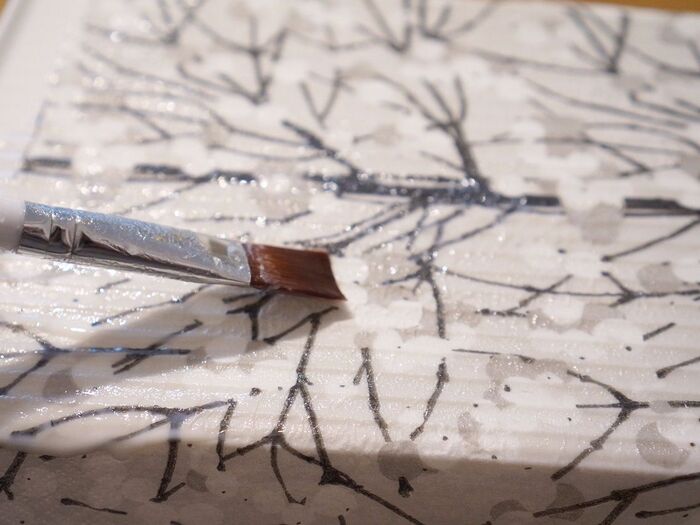 ②デコパージュしていく