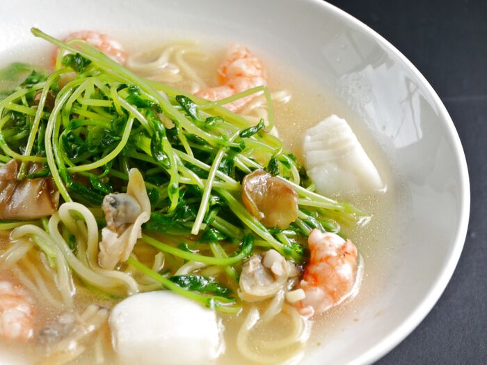 簡単なのに極上に見えちゃう!ラ王塩ラーメン