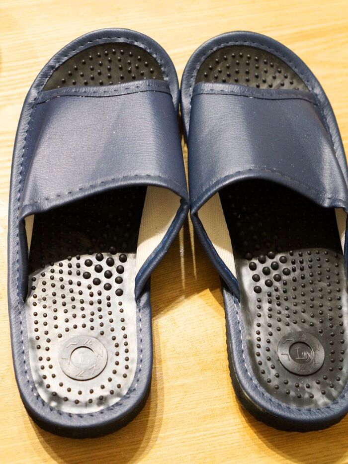 用意したサンダルは100均健康サンダル