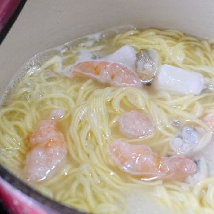 ラーメンを作ります