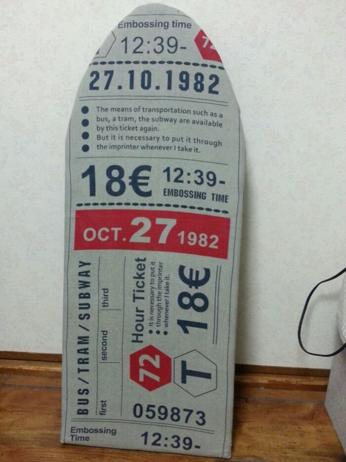 100円の手ぬぐい1枚で古いアイロン台を男前にリメイク