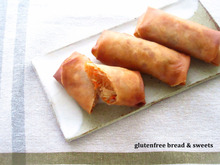 米粉の春巻きの皮で☆サクサク春巻き