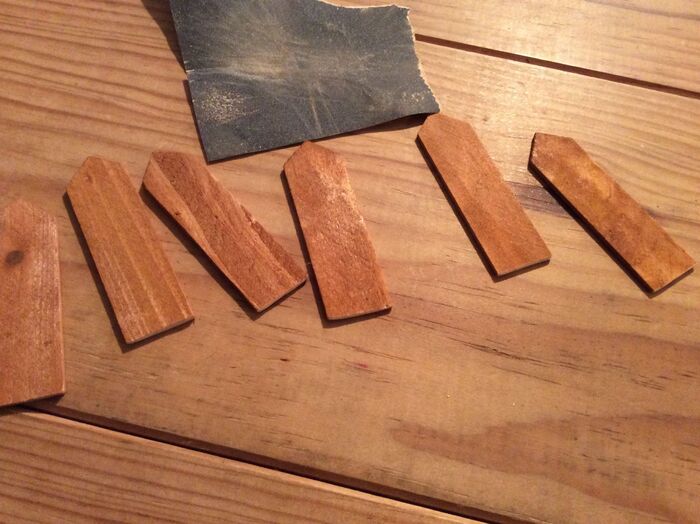 切り口はヤスリがけ