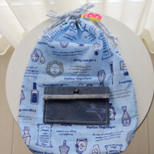 デニム地にデコパージュして体操服を作ろう