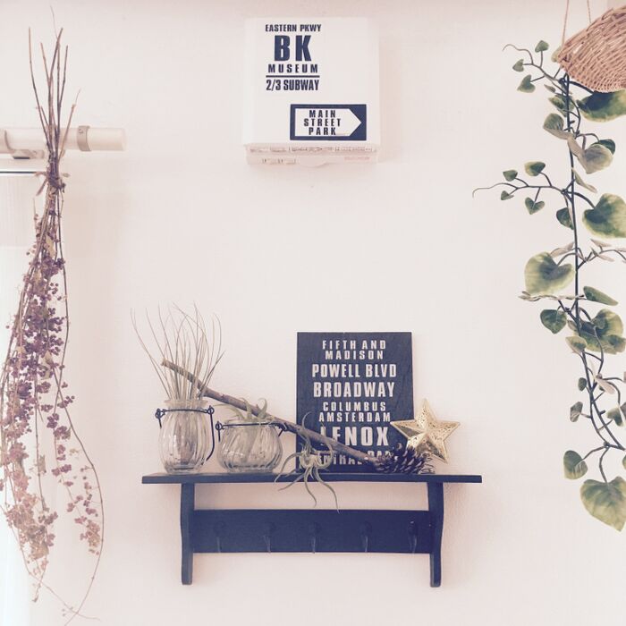 ドライフラワーやフェイクグリーンで♪手軽に楽しむグリーンライフ