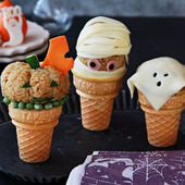 ハロウィンだからアイスも仮装?! 【ミイラ編】