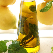 レモンミントのオリーブオイル