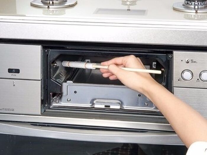 手が届きにくい場所には「お手入れ棒」