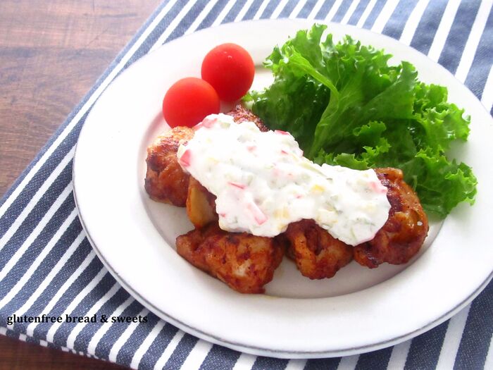 豆乳のタルタルソースでヘルシーチキン南蛮