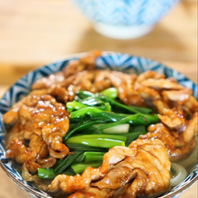 豚コマで!ガッツリ!!豚丼ならぬ、「豚うどん」のレシピ