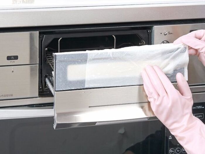 しつこい汚れには「セスキ炭酸ソーダで湿布」