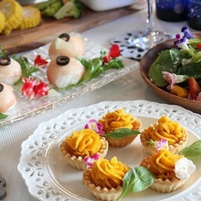 かぼちゃとさつまいものタルトサラダ