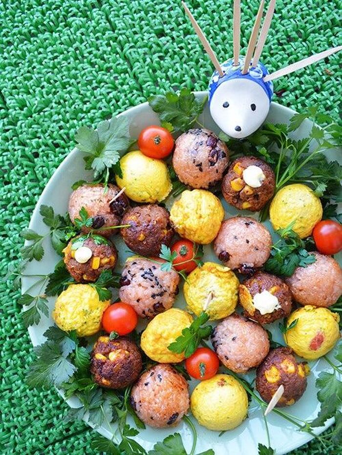 みんなでシェア♡たこ焼き器で作るコロコロお子様ランチ