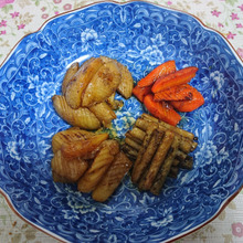 ハッセルバックを金平でアレンジ♪ 四種混合メドレーレシピ