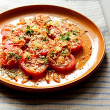 トマトのカルパッチョ。