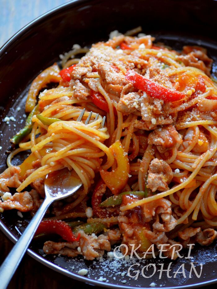 ガツン!と食べたい濃厚ナポリタンの作り方