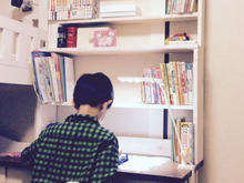 【DIY】既存の学習机を改良し、使いやすい棚を作成☆