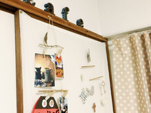 100均アルファベット文字をデコパッチで!ナチュラルカフェ風にデコ♪