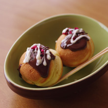 ホットケーキミックスで簡単おもしろスイーツ☆たこ焼きケーキ