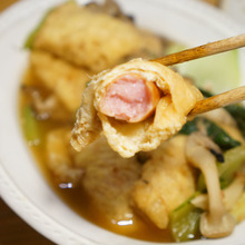 日本ハム優勝おめでとう記念!シャウエッセンの油揚げロール煮のレシピ!