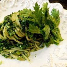 春菊のジェノヴェーゼソース