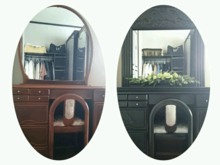 まるで別物!普通のドレッサーをエレガントにするリメイク術