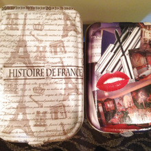 古い分別ゴミ箱を100均デコパージュでリメイク❣️