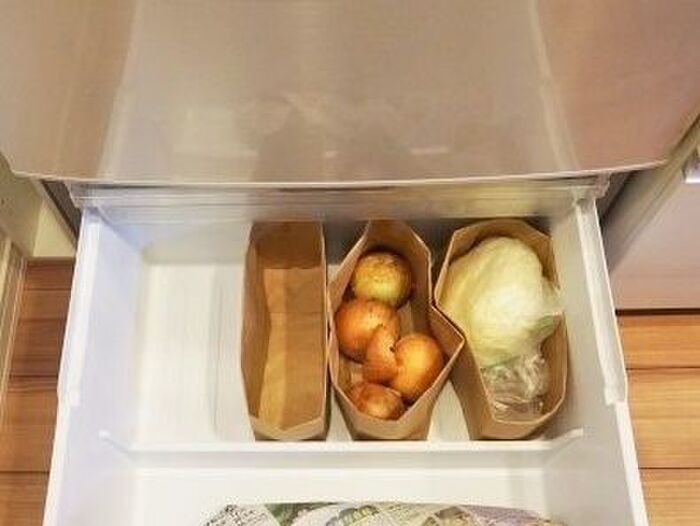 冷蔵庫の野菜収納ボックスとして