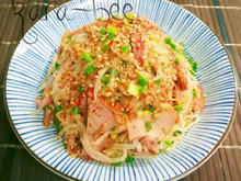 簡単5分♡やみつきヘルシー!焼豚ともやしのネギ塩ナムル