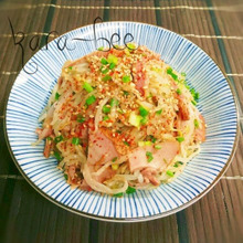 簡単5分♡やみつきヘルシー!焼豚ともやしのネギ塩ナムル