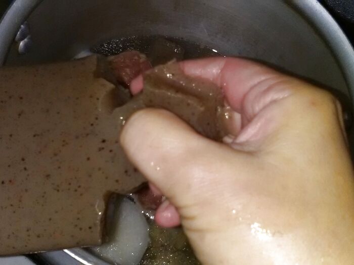こんにゃくのちぎり方