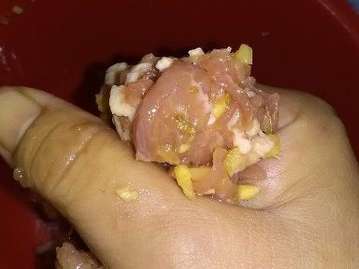 肉団子の作り方