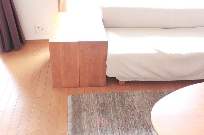 3、ベンチが学習机に!