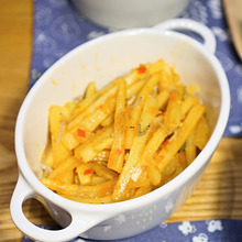 大根の皮で出来ちゃう作り置きレシピ♪ザーサイ風おつまみ☆