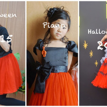 古着リメイク3変化★最後は憧れドレスでハロウィン【アリス】