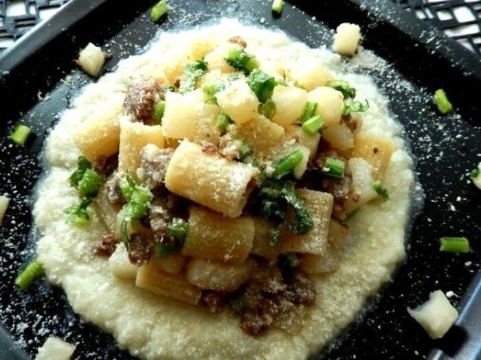 カブの旨味たっぷり!淡雪のようなカブのパスタ