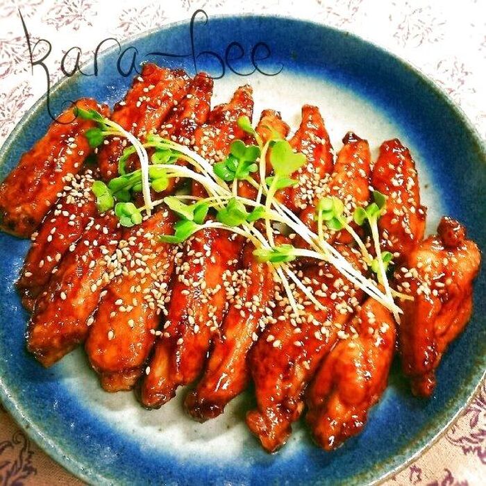 取り合い確実！旨さに悶絶♡ソース照り焼きチキンバー