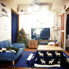 4.5帖の極狭リビングも大好きな空間に!