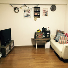 手作り家具で自分らしいリビング作り♪