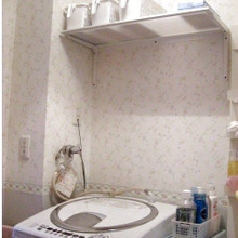 100均「取っ手付プラカゴ」を使って洗面所をスッキリと使いやすく!