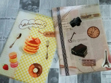 基本のデコパージュ☆1枚20円で!可愛いクリアファイル