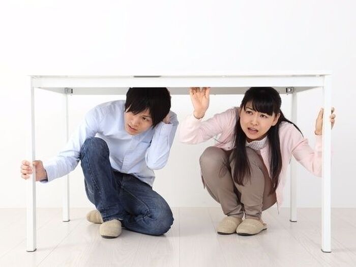 対策している人はたったの「4割」!?家庭でできる地震対策