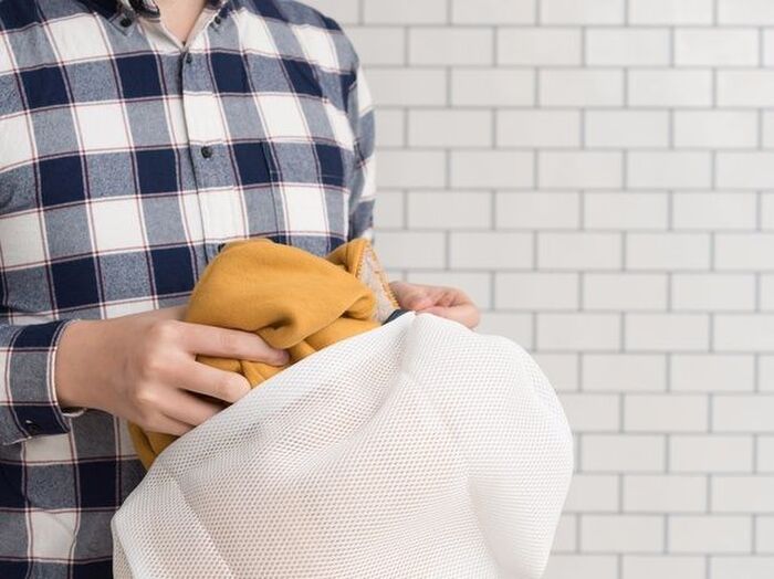 お洗濯の時は洗濯ネットを使う&大事なポイント!