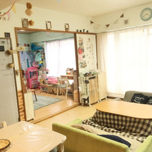 テーマは「ほんわかキッズカフェ」我が家のリビングダイニングへようこそ♡(*^^*)
