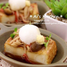 レンジで2分*めんつゆで失敗なしの*厚揚げの和風あんかけ*