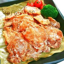 つまみ食いが止まらない♡ビールに◎豚唐揚げせんべい