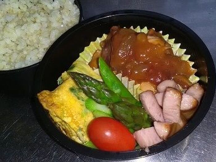 豆苗は二度おいしい!★お弁当に美味しい豆苗入り出汁巻き卵