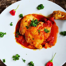 ホムパレシピ★鶏もも肉煮込み★圧力鍋に超簡単おまかせ!