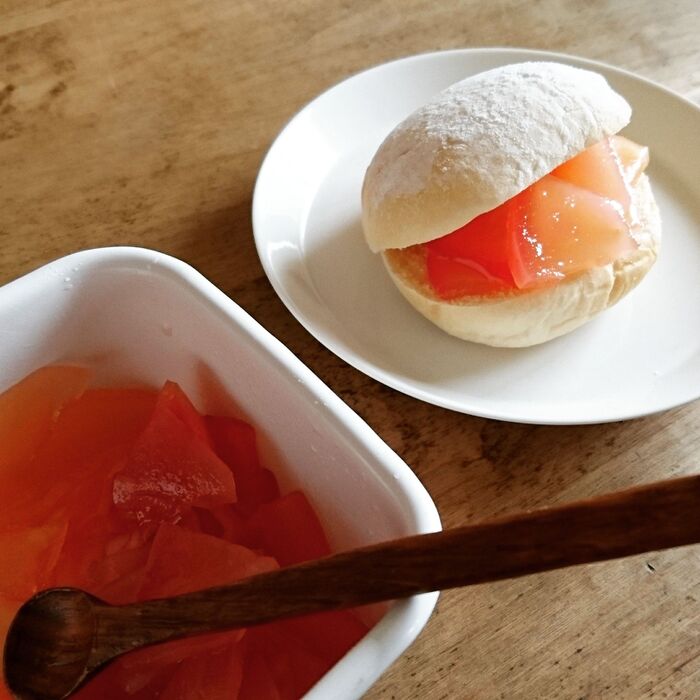 おうちカフェ❗ボールひとつでレンジで簡単♥10分で出来ちゃうリンゴジャム